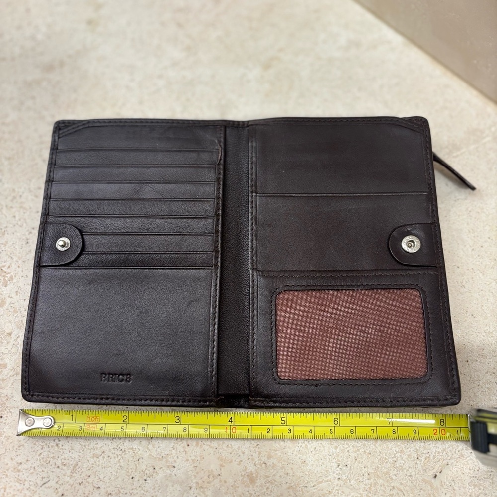 Brics Suede Wallet 6“ x 4“ - Picture 16 of 16